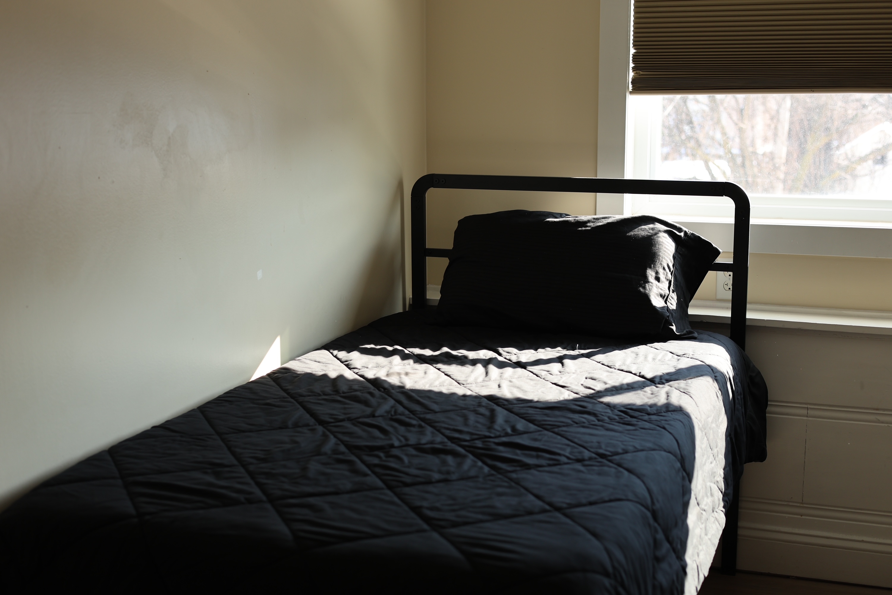 Tiffin bedroom with natural light